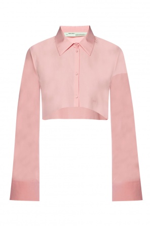 Cropped raw-cut shirt, zdjęcie 1 Cropped raw-cut shirt od Off White